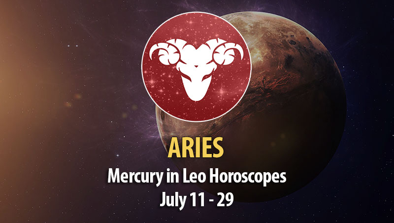 Aries - Mercury in Leo Horoscope