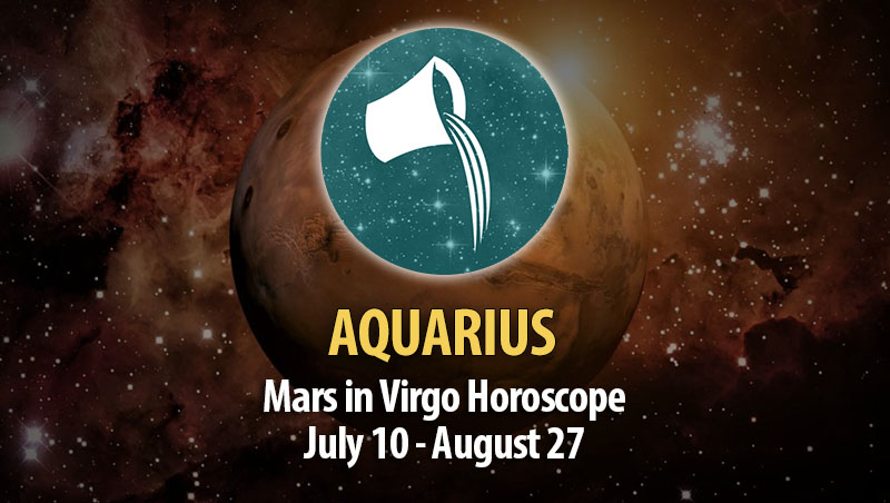 Aquarius - Mars in Virgo Horoscope