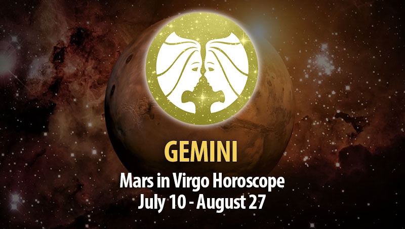 Gemini - Mars in Virgo Horoscope