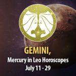 Gemini - Mercury in Leo Horoscope