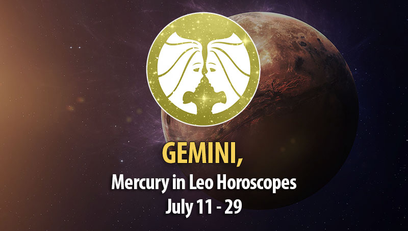 Gemini - Mercury in Leo Horoscope