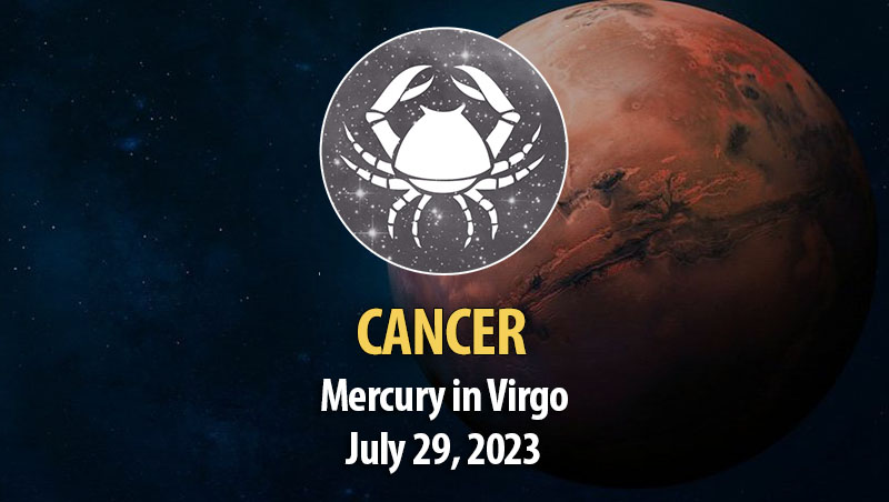 Cancer - Mercury in Virgo Horoscope