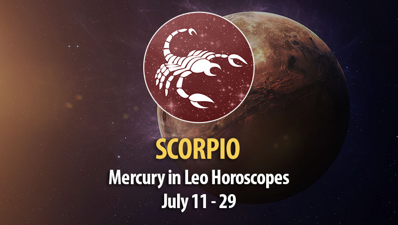 Scorpio - Mercury in Leo Horoscope