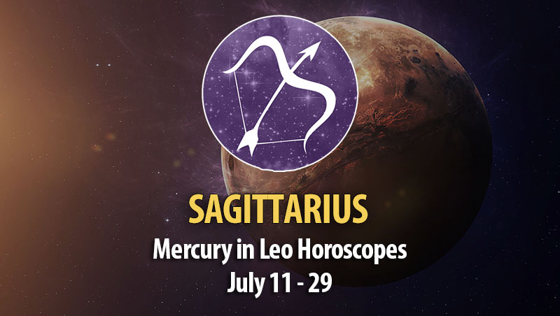 Sagittarius - Mercury in Leo Horoscope