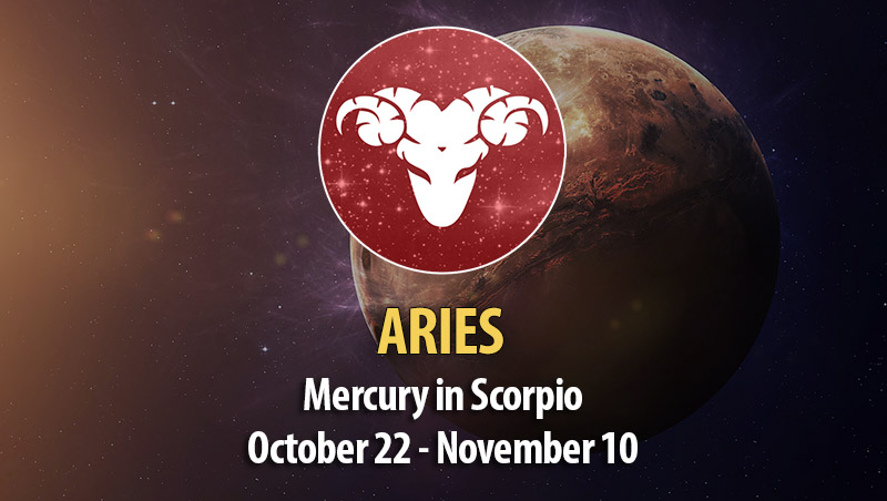 Aries - Mercury in Scorpio Horoscope