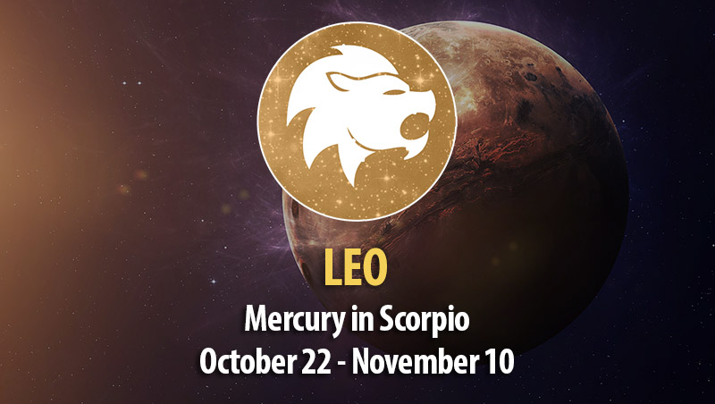 Leo - Mercury in Scorpio Horoscope