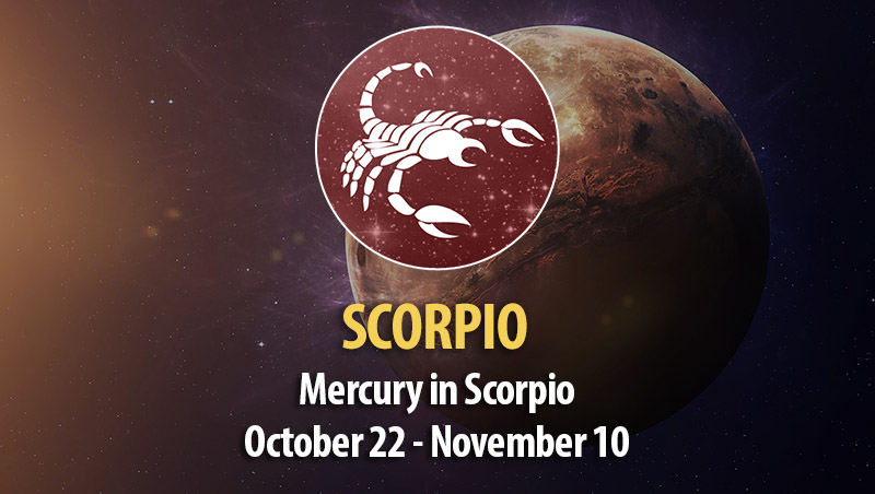 Scorpio - Mercury in Scorpio Horoscope