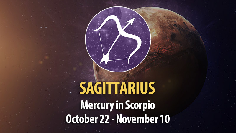 Sagittarius - Mercury in Scorpio Horoscope