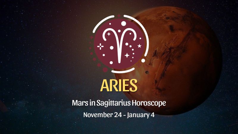 Aries - Mars in Sagittarius Horoscope November 24, 2023