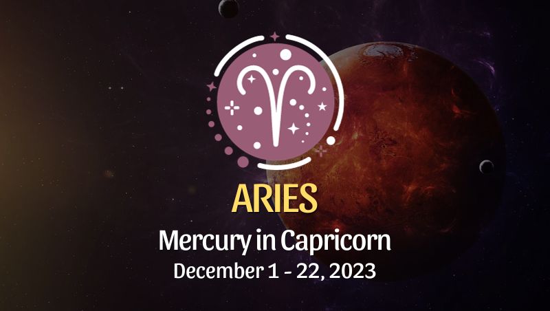 Aries - Mercury in Capricorn Horoscope