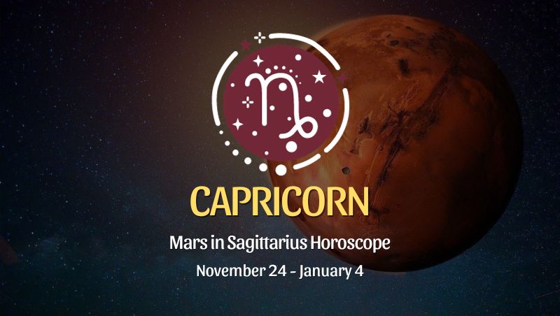 Capricorn - Mars in Sagittarius Horoscope November 24, 2023