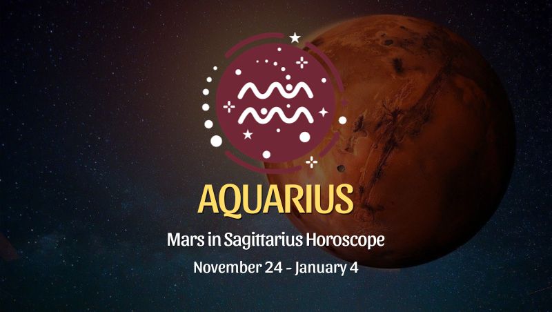 Aquarius - Mars in Sagittarius Horoscope November 24, 2023