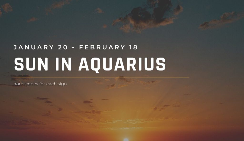 Sun in Aquarius Season Horoscope 2024 HoroscopeOfToday