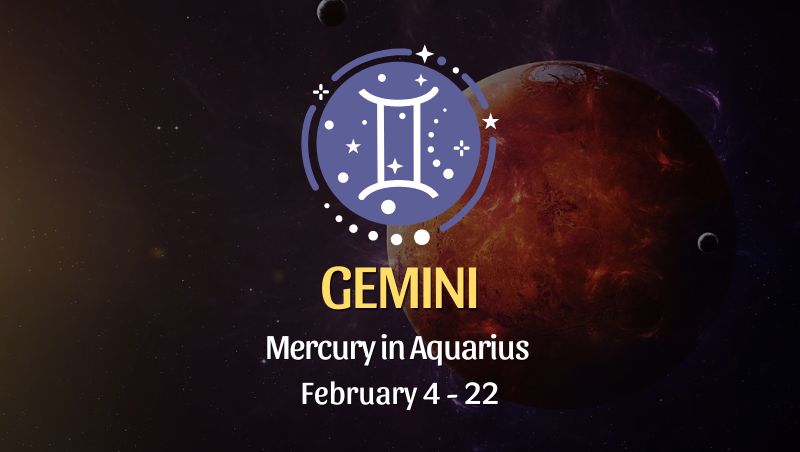 Gemini - Mercury in Aquarius Horoscope