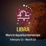 Libra - Mars in Aquarius Horoscope