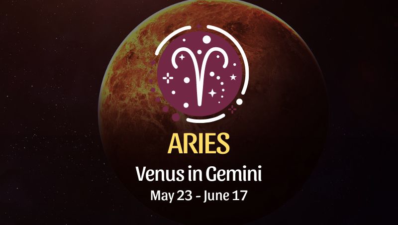 Aries - Venus in Gemini Horoscope