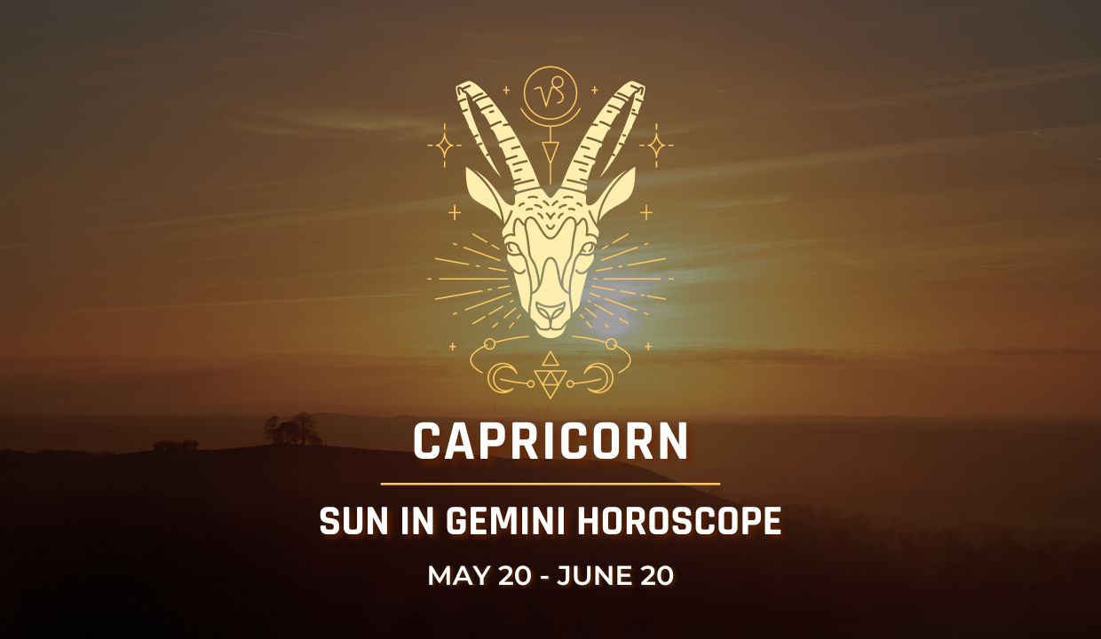 Capricorn - Sun in Gemini Horoscope