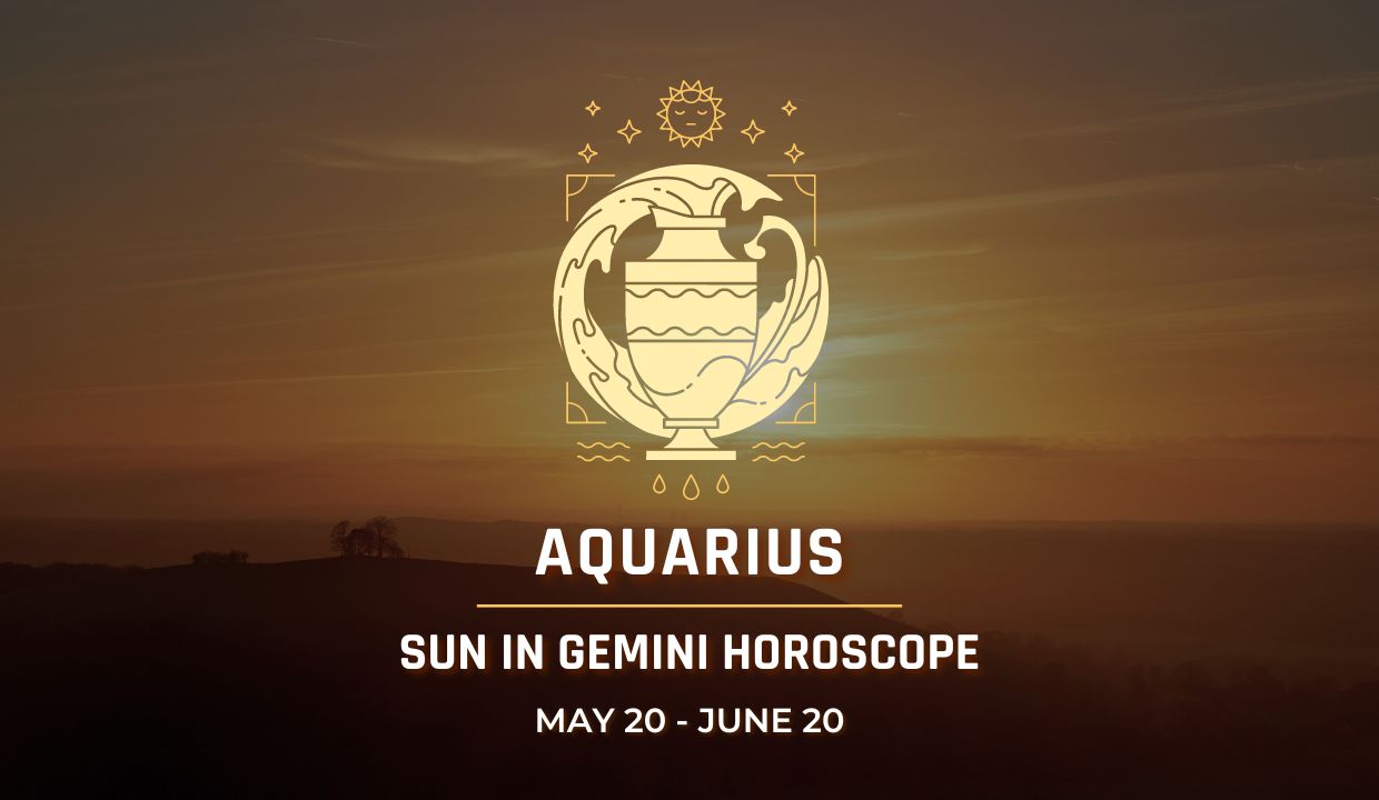 Aquarius - Sun in Gemini Horoscope