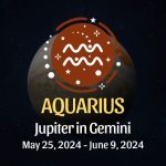 Aquarius - Jupiter in Gemini Horoscope