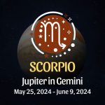 Scorpio - Jupiter in Gemini Horoscope