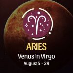 Aries: Venus in Virgo Horoscope