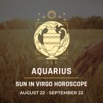 Aquarius: Sun in Virgo Horoscope