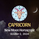 Capricorn: New Moon Horoscope October 2, 2024