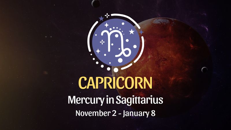 Capricorn: Mercury in Sagittarius Horoscope - November 2, 2024