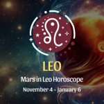 Leo: Mars in Leo Horoscope - November 4, 2024