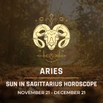 Aries: Sun in Sagittarius Horoscope