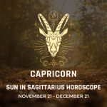 Capricorn: Sun in Sagittarius Horoscope