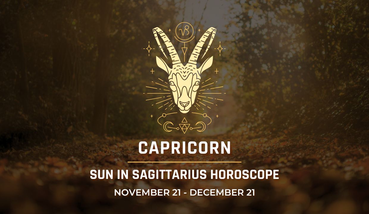 Capricorn: Sun in Sagittarius Horoscope