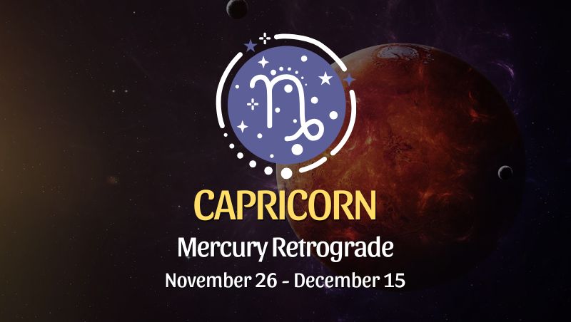 Capricorn: Mercury Retrograde Horoscope - November 26, 2024