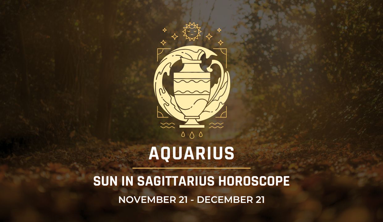 Aquarius: Sun in Sagittarius Horoscope