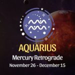 Aquarius: Mercury Retrograde Horoscope - November 26, 2024