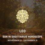 Leo: Sun in Sagittarius Horoscope