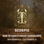 Scorpio: Sun in Sagittarius Horoscope