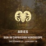 Aries: Sun in Capricorn Horoscope