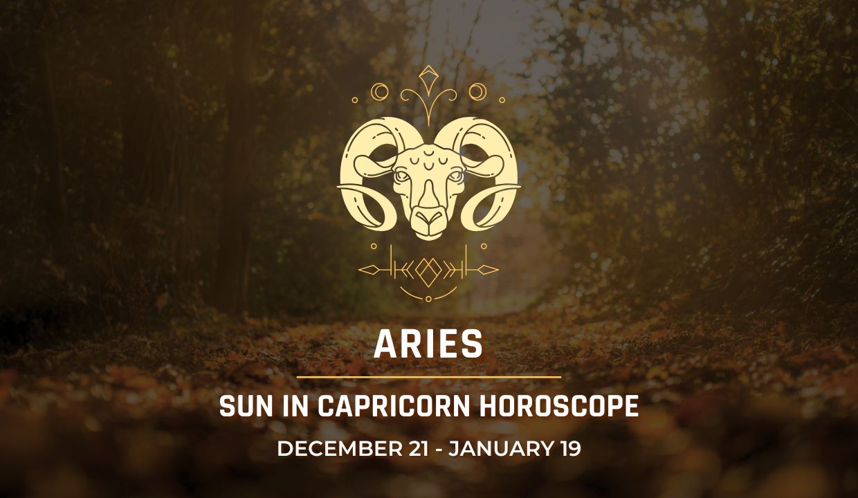 Aries: Sun in Capricorn Horoscope