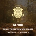 Gemini: Sun in Capricorn Horoscope