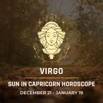 Virgo: Sun in Capricorn Horoscope