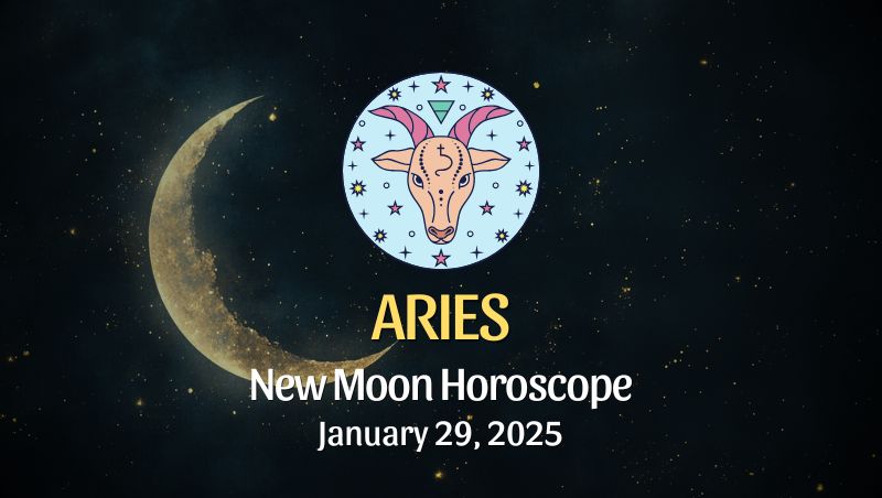 Aries New Moon Horoscope January 29, 2025 HoroscopeOfToday