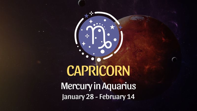 Capricorn: Mercury in Aquarius Horoscope - January 28, 2025