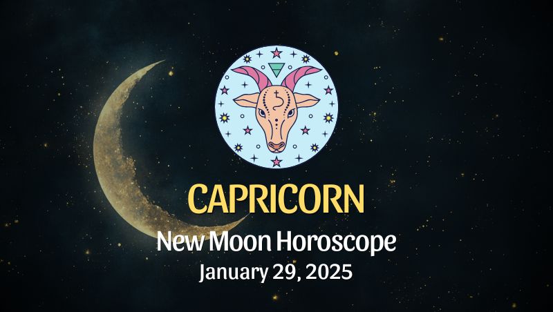 Capricorn: New Moon Horoscope - January 29, 2025