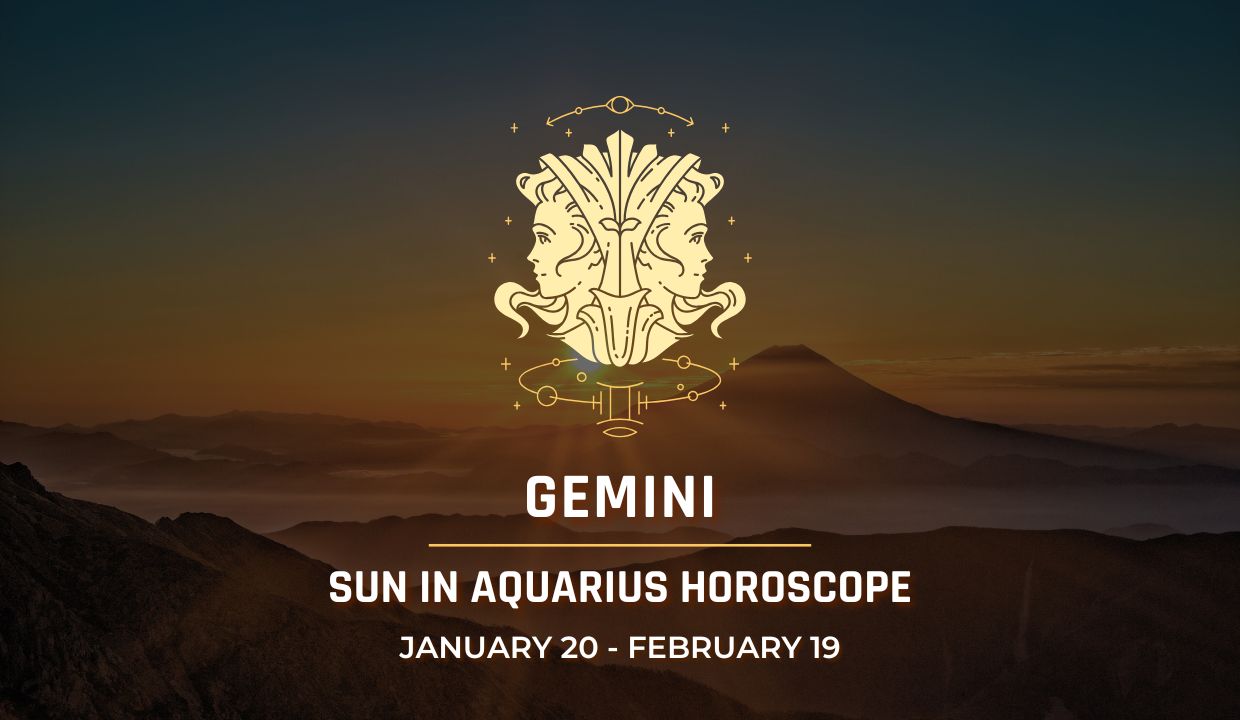 Gemini: Sun in Aquarius Horoscope