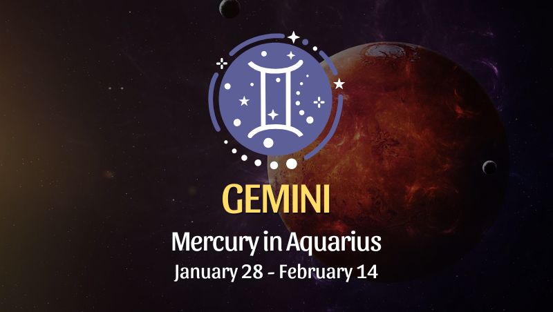 Gemini: Mercury in Aquarius Horoscope - January 28, 2025