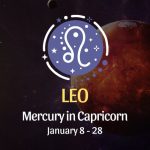 Leo: Mercury in Capricorn January 8, 2025