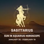 Sagittarius: Sun in Aquarius Horoscope