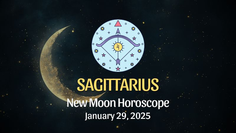 Sagittarius: New Moon Horoscope - January 29, 2025