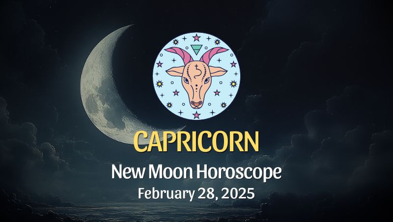 Capricorn: New Moon Horoscope, February 28, 2025